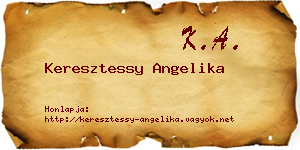 Keresztessy Angelika névjegykártya